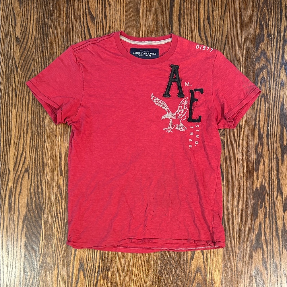 Vintage Y2K American Eagle Distressed T-Shirt